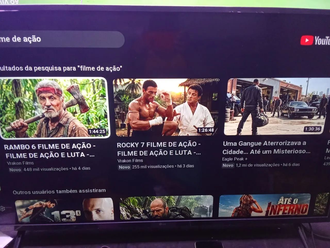 Vende-se uma TV LG 43 polegadas tudo funcionando pé e controle completo - Foto 2