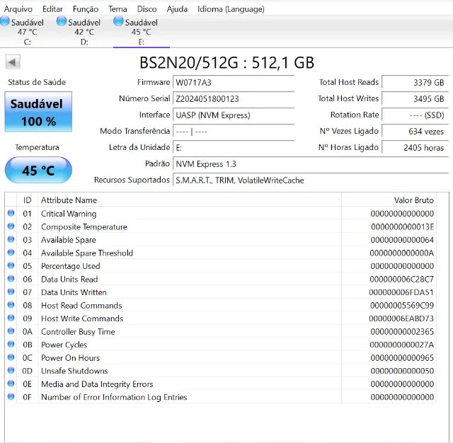 SSD 512Gb 100% - Foto 2