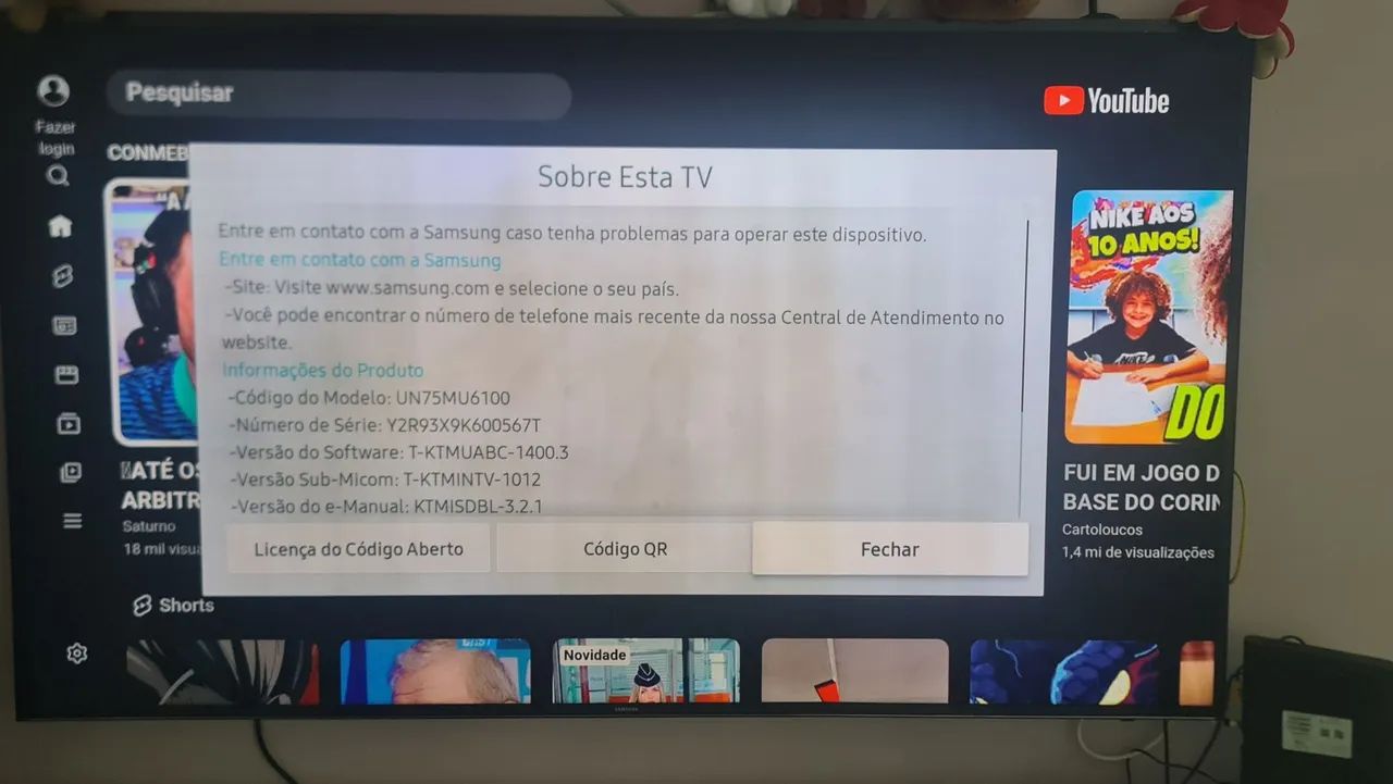  Vende TV SAMSUNG UN75MU6100 - Foto 2