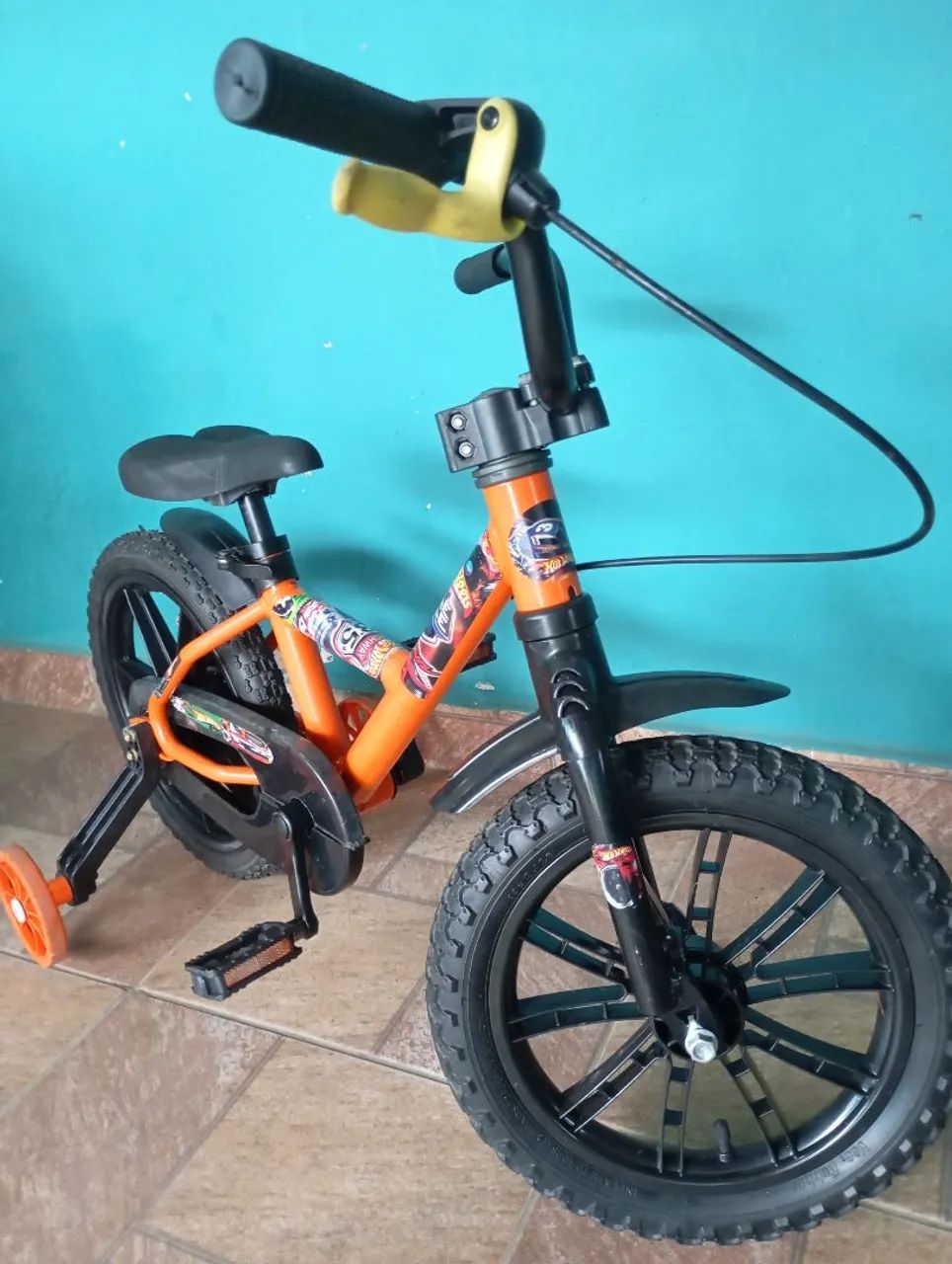 Bicicleta Btwin alumínio aro 14 - Foto 4