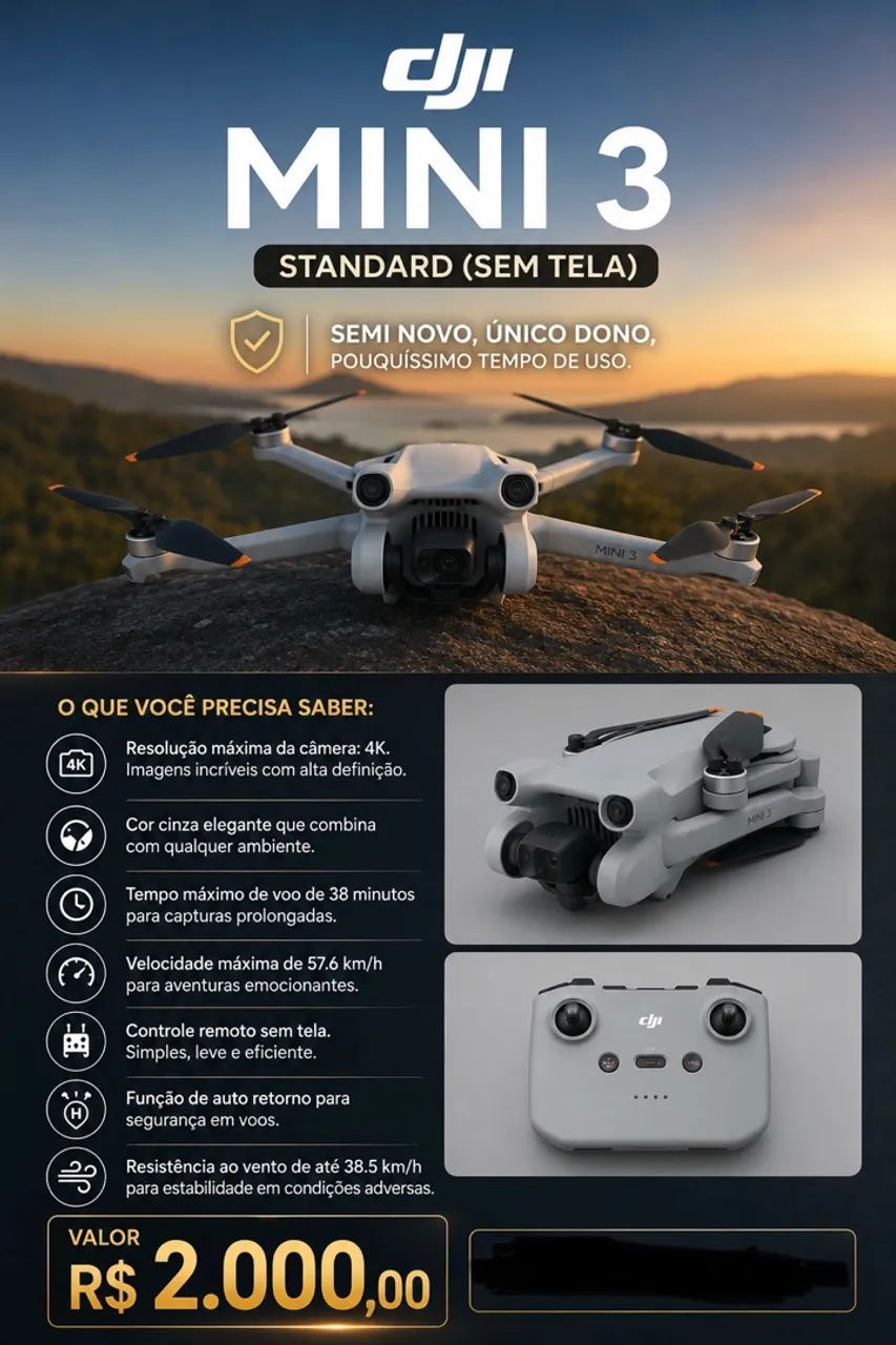 DRONE Mini 3  - Foto 5
