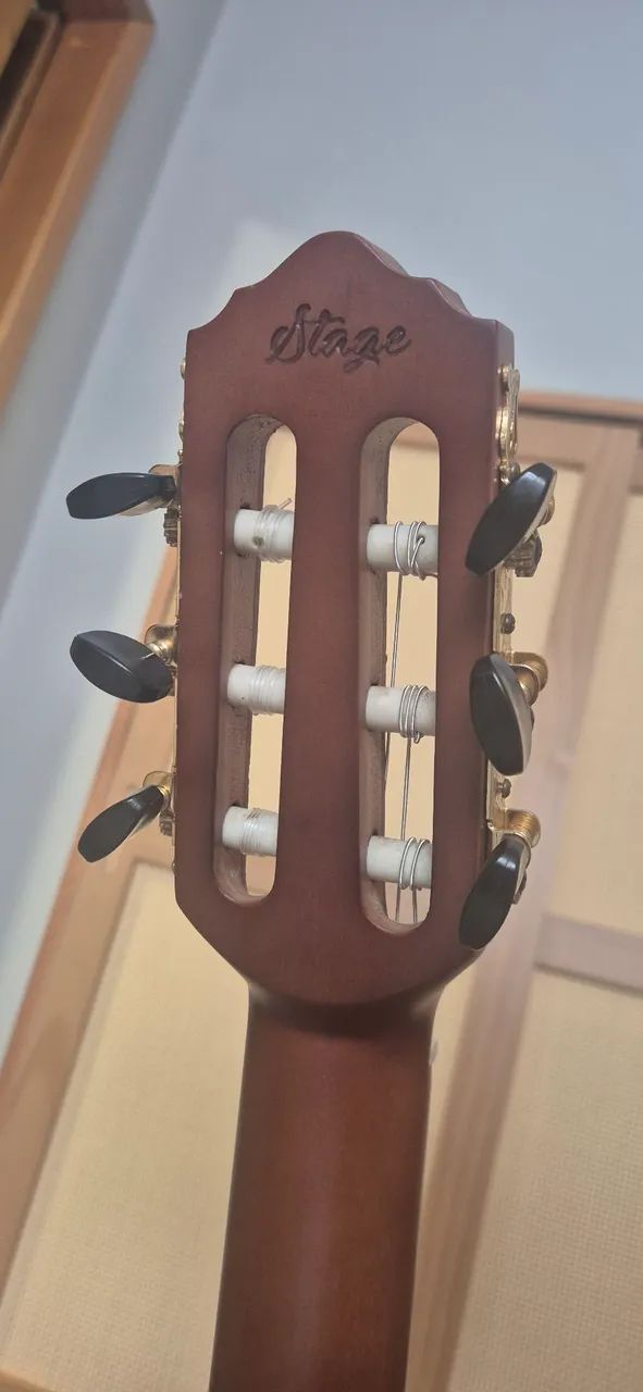 Violão Giannini Stage Flat nylon  - Foto 4