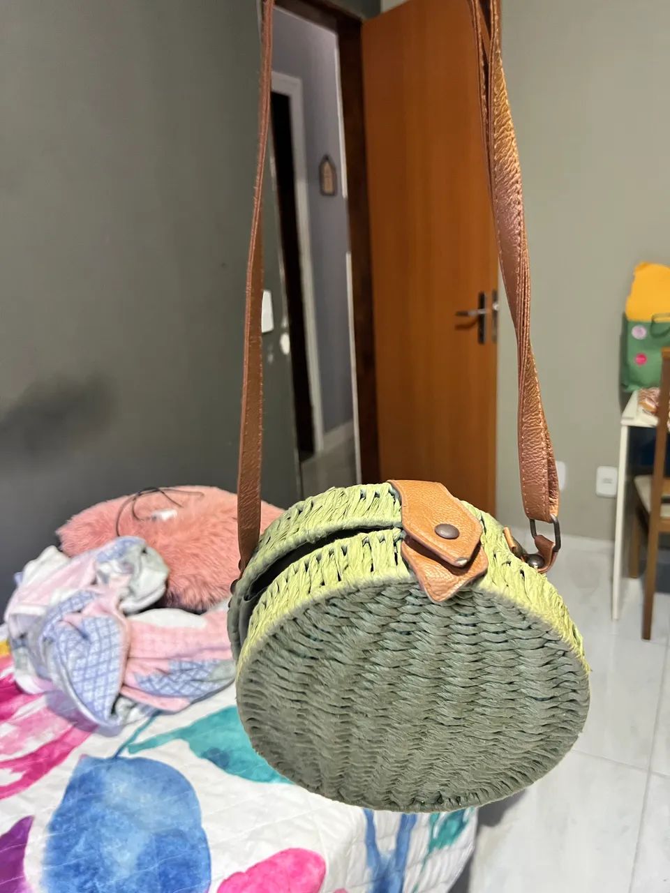 Bolsa de palha  - Foto 3