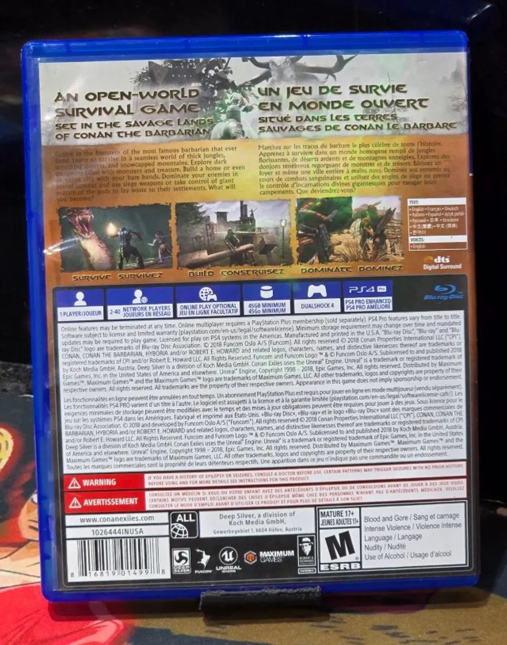 Jogo Conan Exiles PS4 Completo - Foto 2