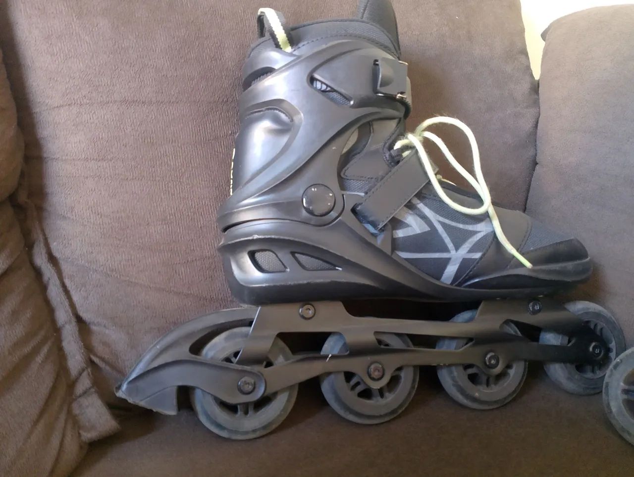 patins inline usado - Foto 2