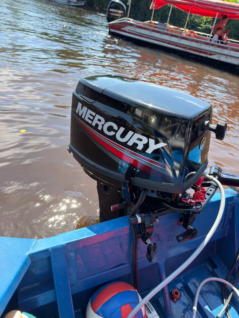 Motor 30HP Mercury Partida elétrica  - Foto 2