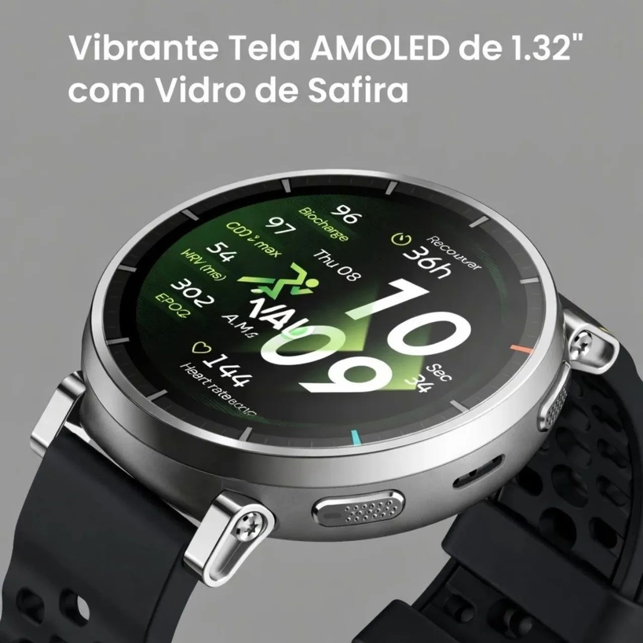 Relógio inteligente Amazfit Active 3 Premium Gps Amoled Smartwatch - Foto 3