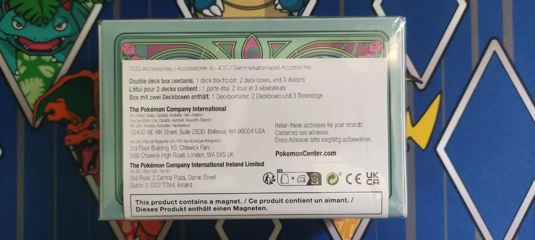 Deckbox dupla Pokémon TCG - Gardevoir e Gallade - Foto 4