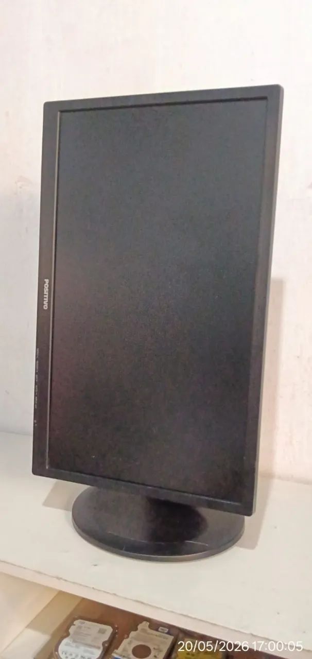 MONITOR POSITIVO 19 POLEGADAS ENTRADAS VGA E DVI MODELO GIRATÓRIO - Foto 2