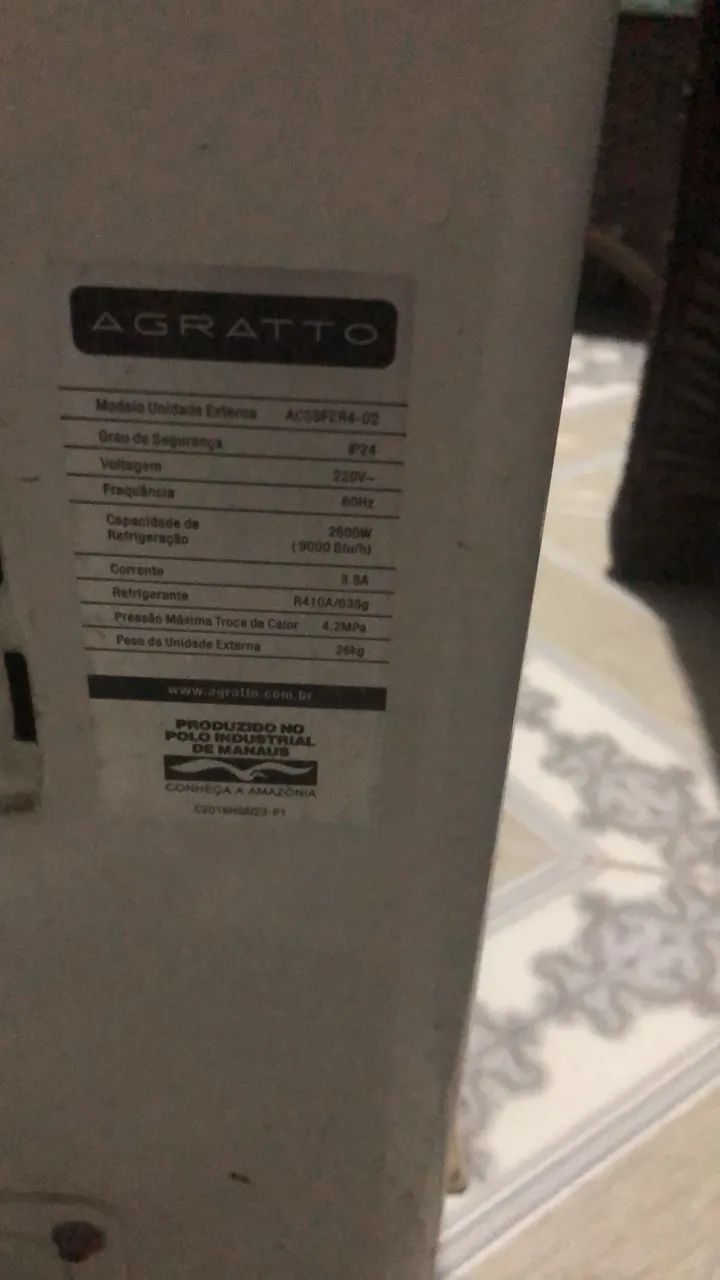 Ar condicionado springer midea 9.000 - Foto 4