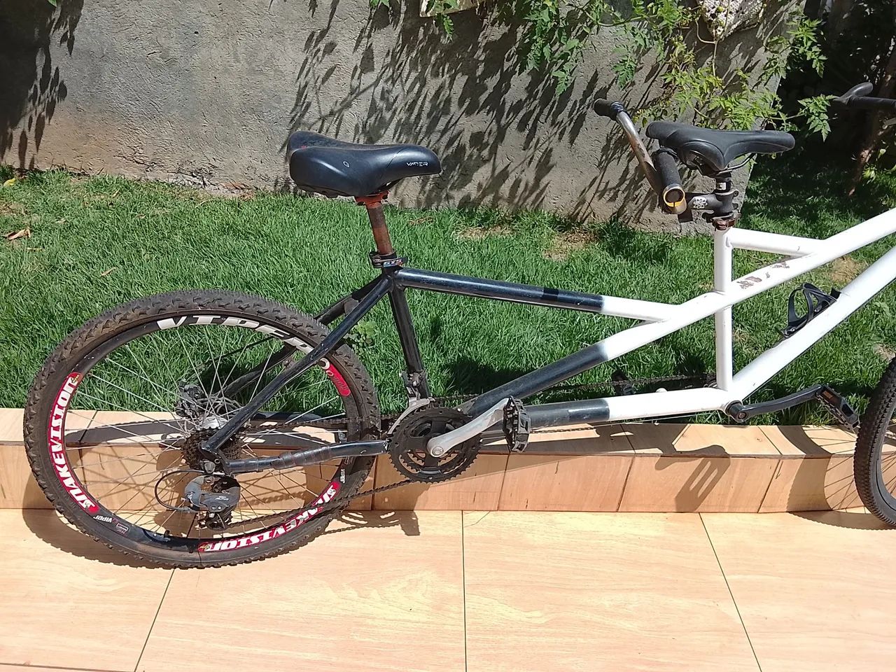Bicicleta tandem de 2 lugares  - Foto 3