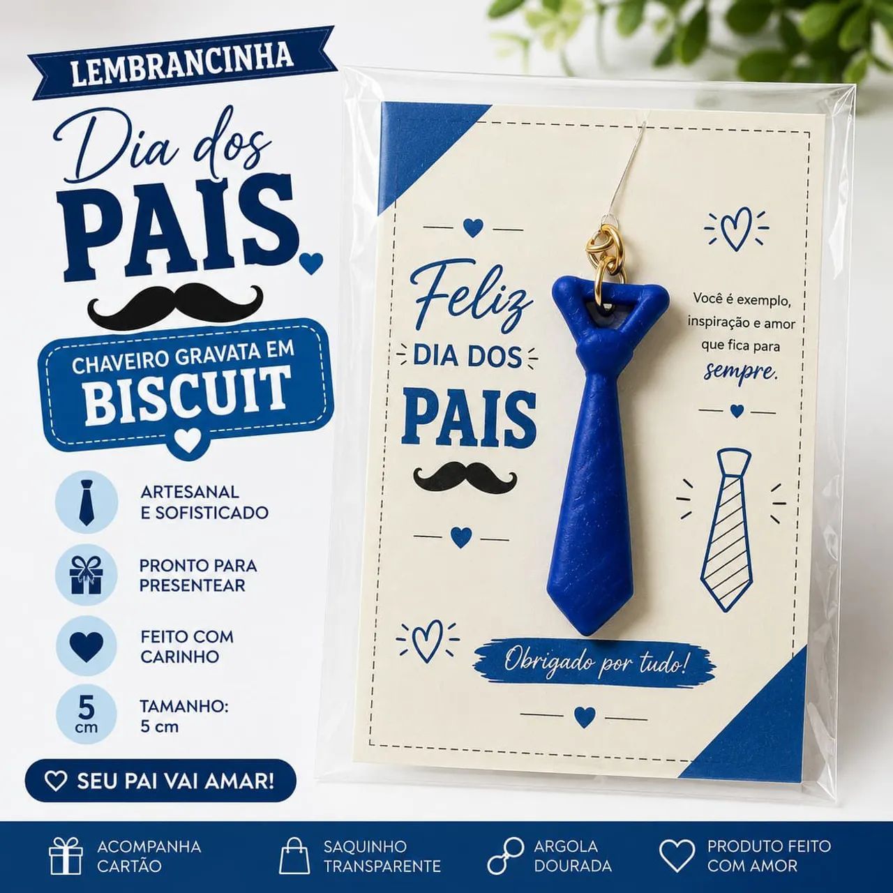 Kit 10  lembrancinha dia dos pais
