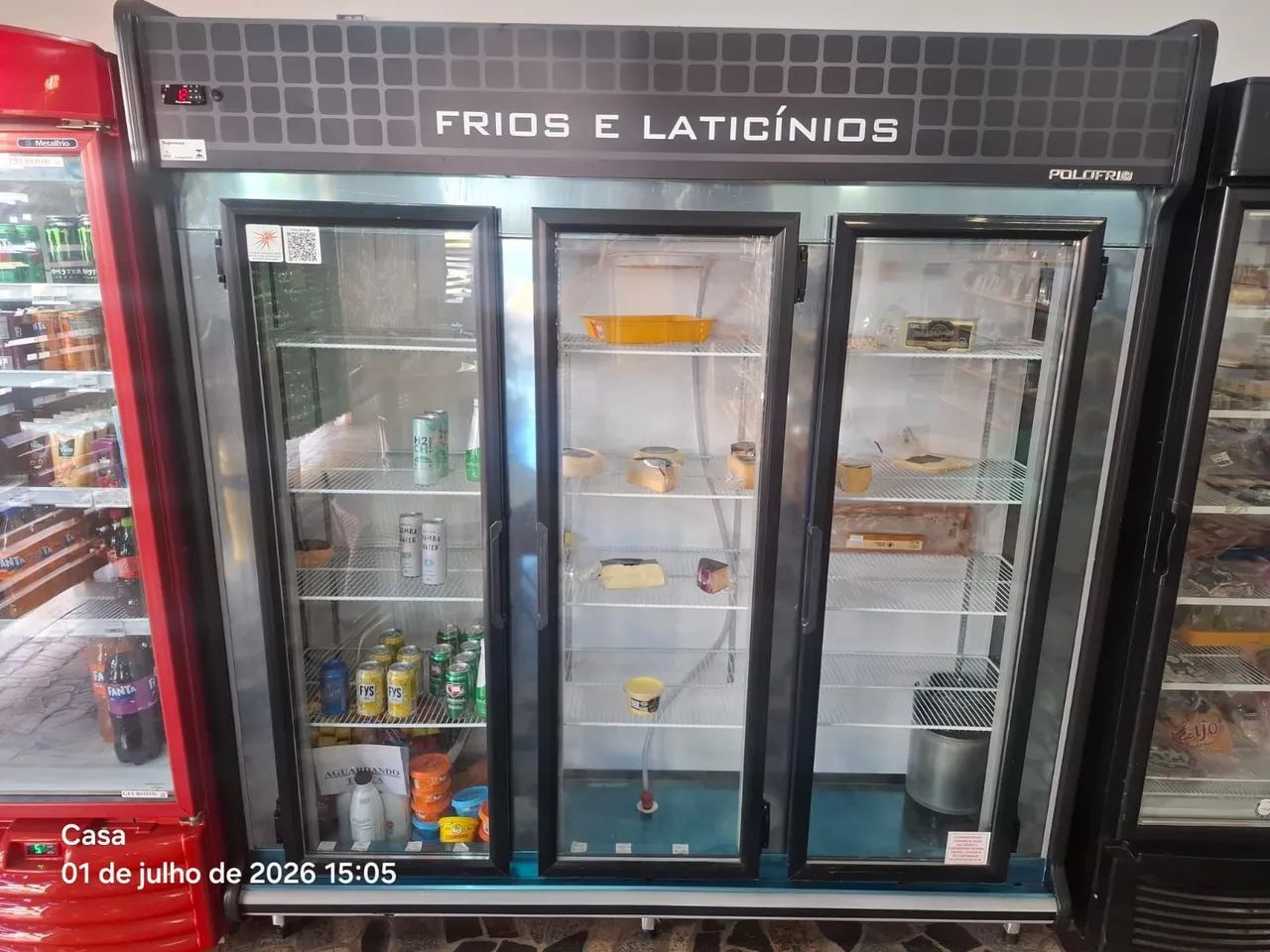 Refrigerador de 3 portas