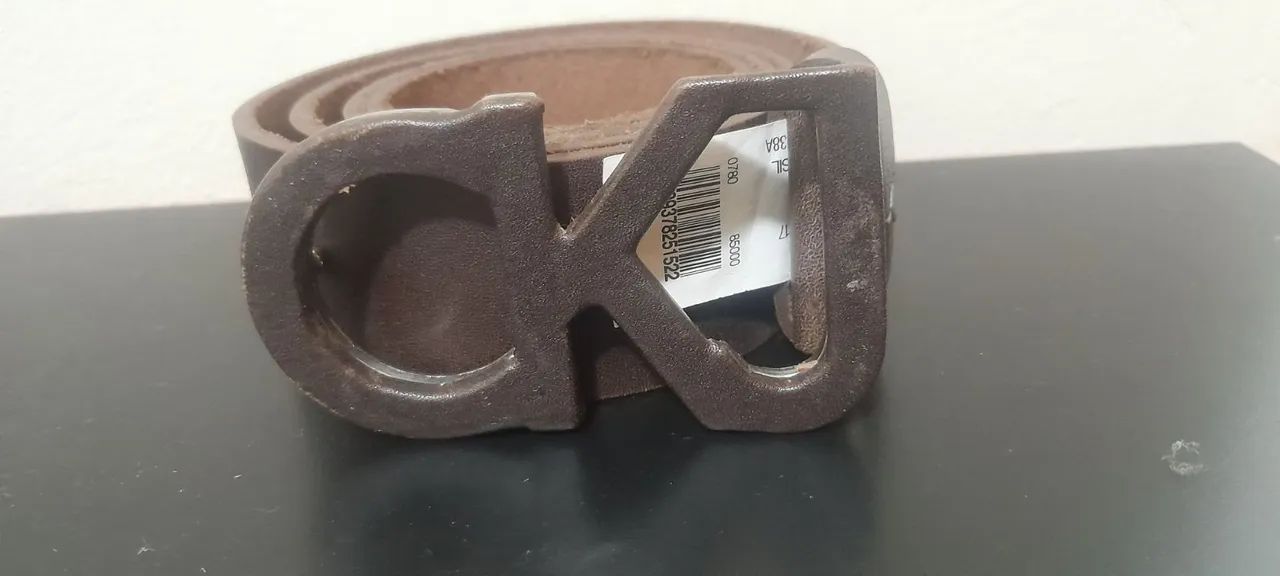 Cinto Calvin klein Original couro masculino 