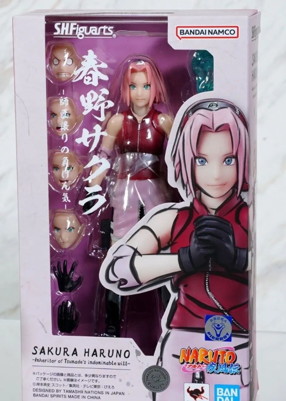Figura de ação S.H.Figuarts Sakura Haruno
