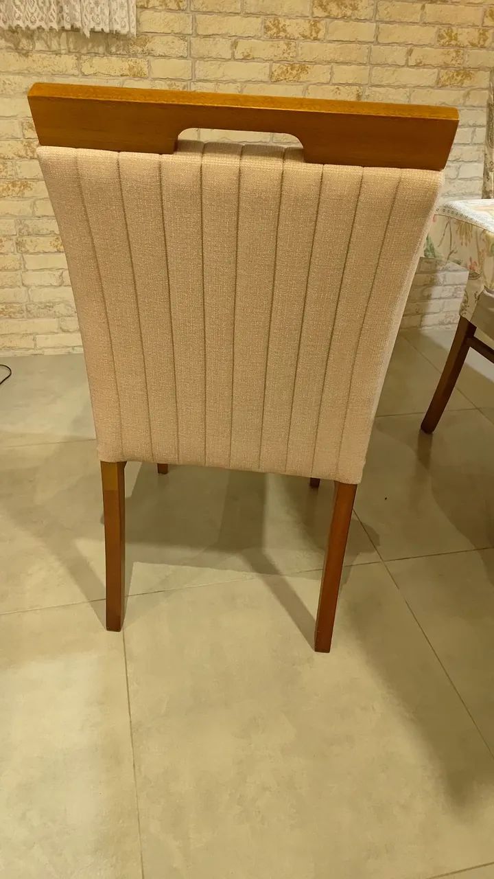 Conjunto mesa com seis cadeiras - Foto 5