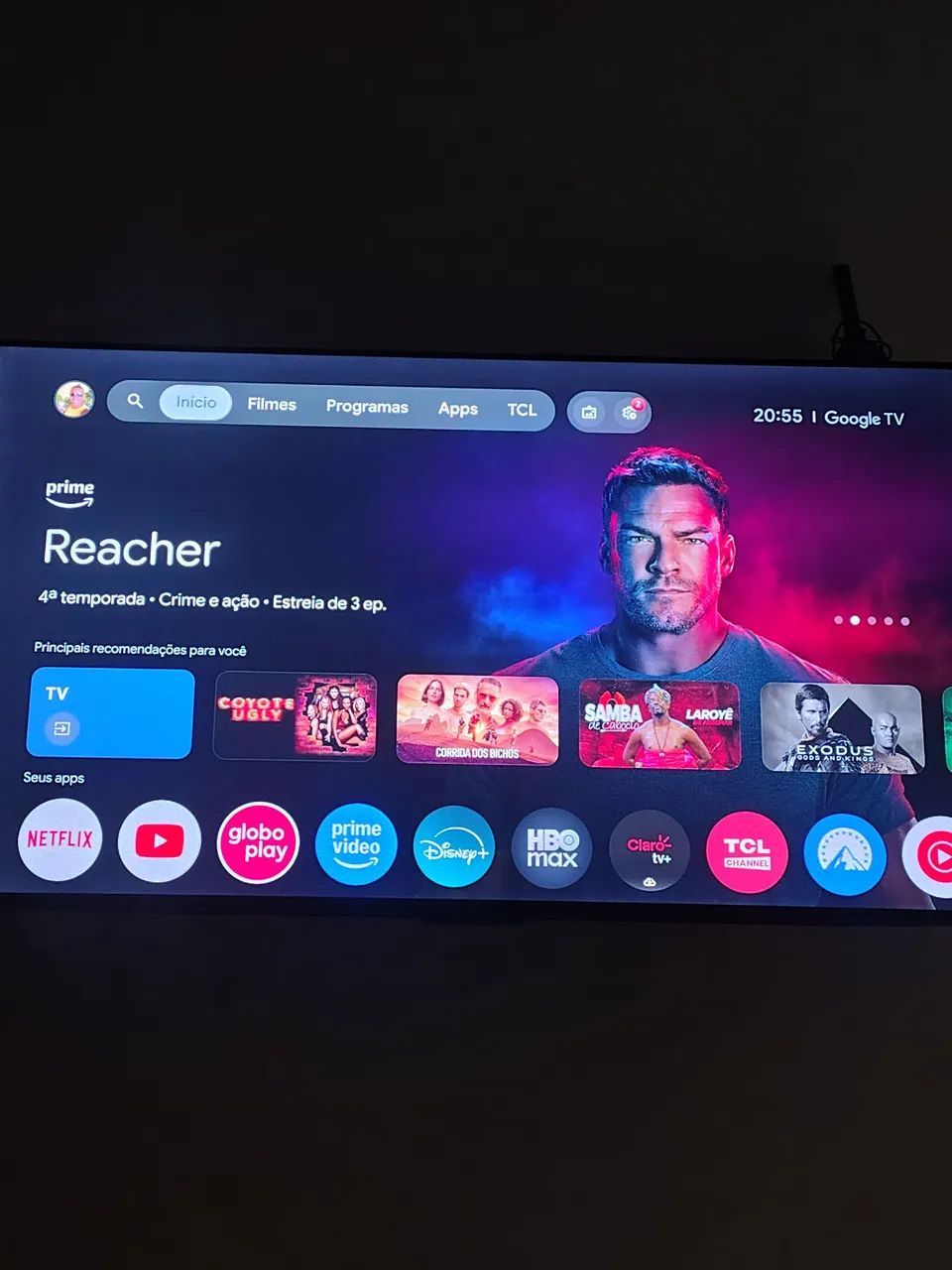 Vendo tv tcl 50 polegadas nova