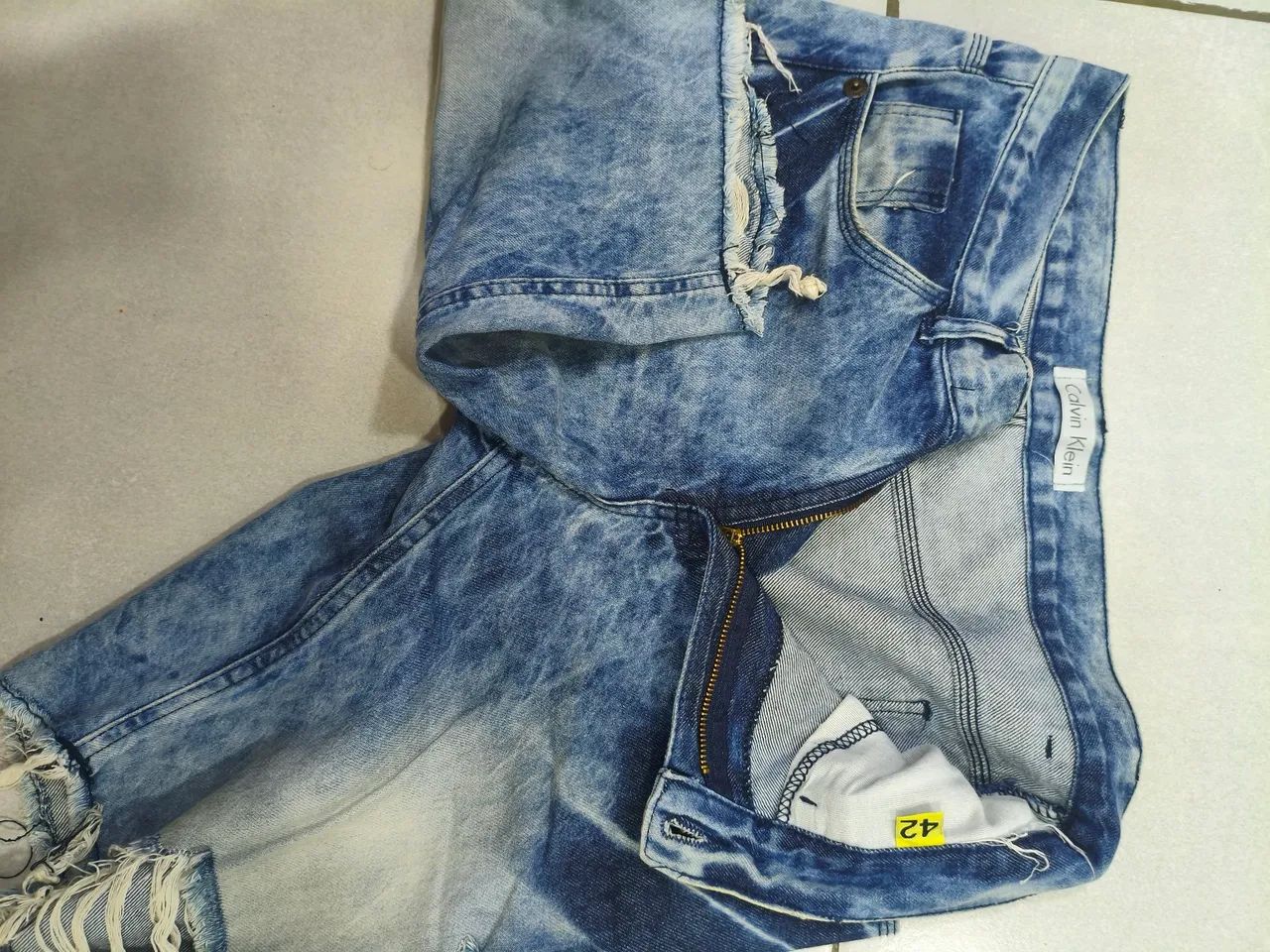 Bermuda jeans Calvin Klein - Foto 3