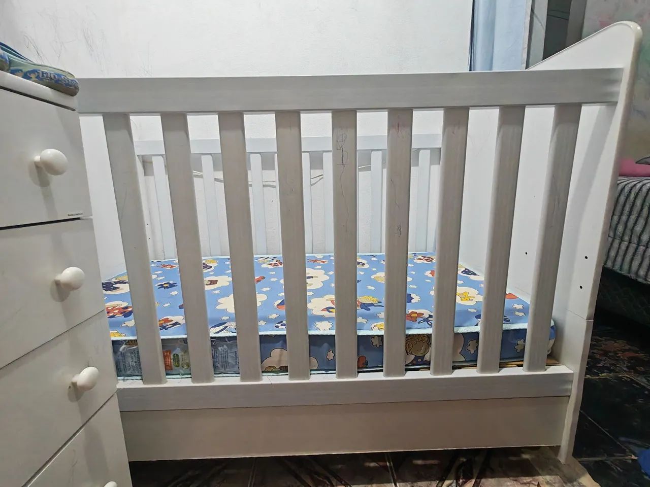 Berço bem conservado 450,00 Completo - Foto 2