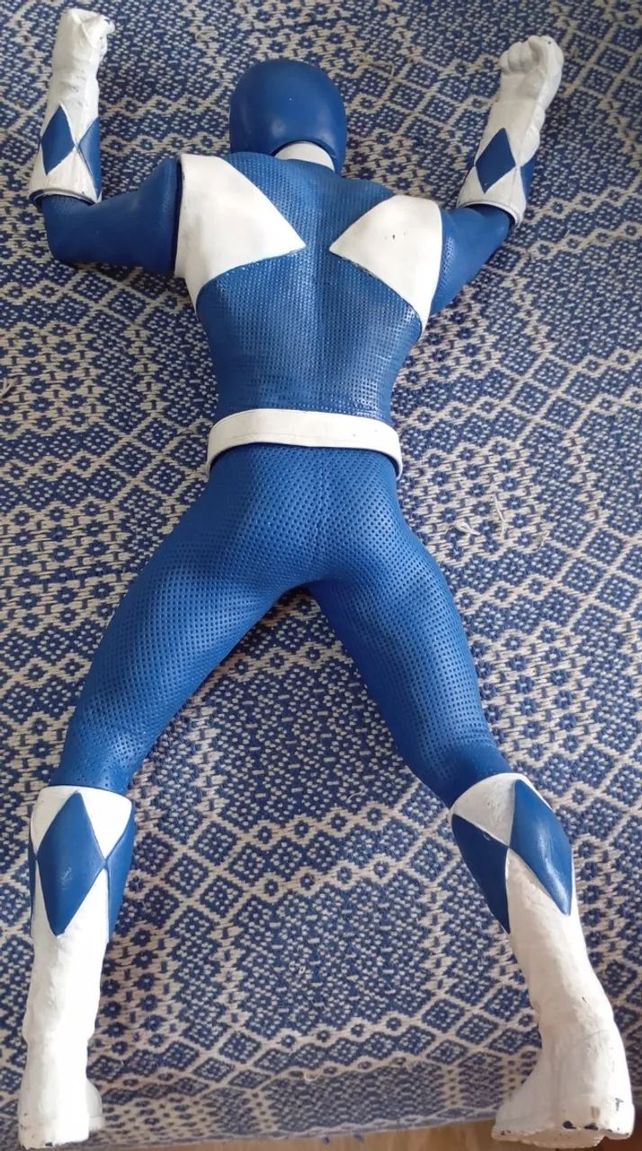 Boneco Power Rangers Ranger Azul Billy Mimo 2020 - Foto 2
