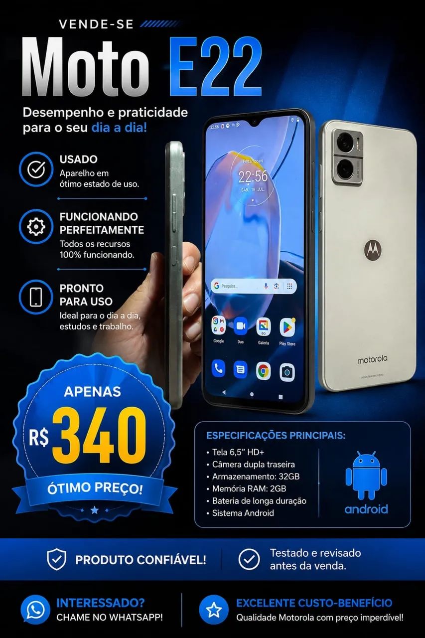 Moto E 22