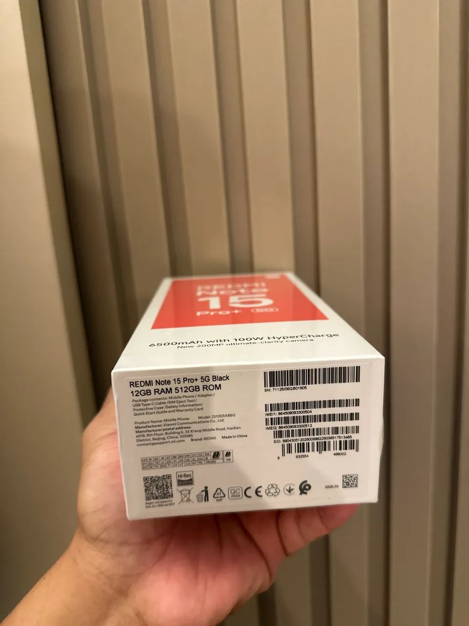 Celular note 15 pro Plus 5g 512/12 ram novos  - Foto 2