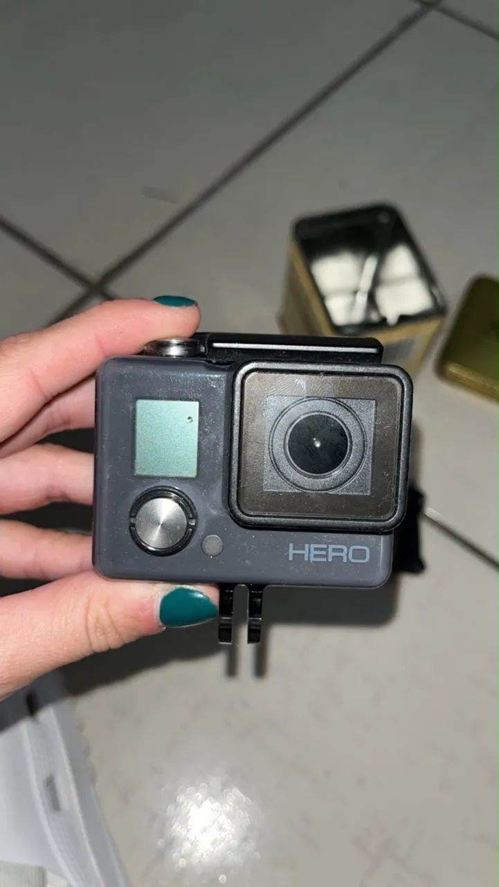 GoPro Hero com acessórios 