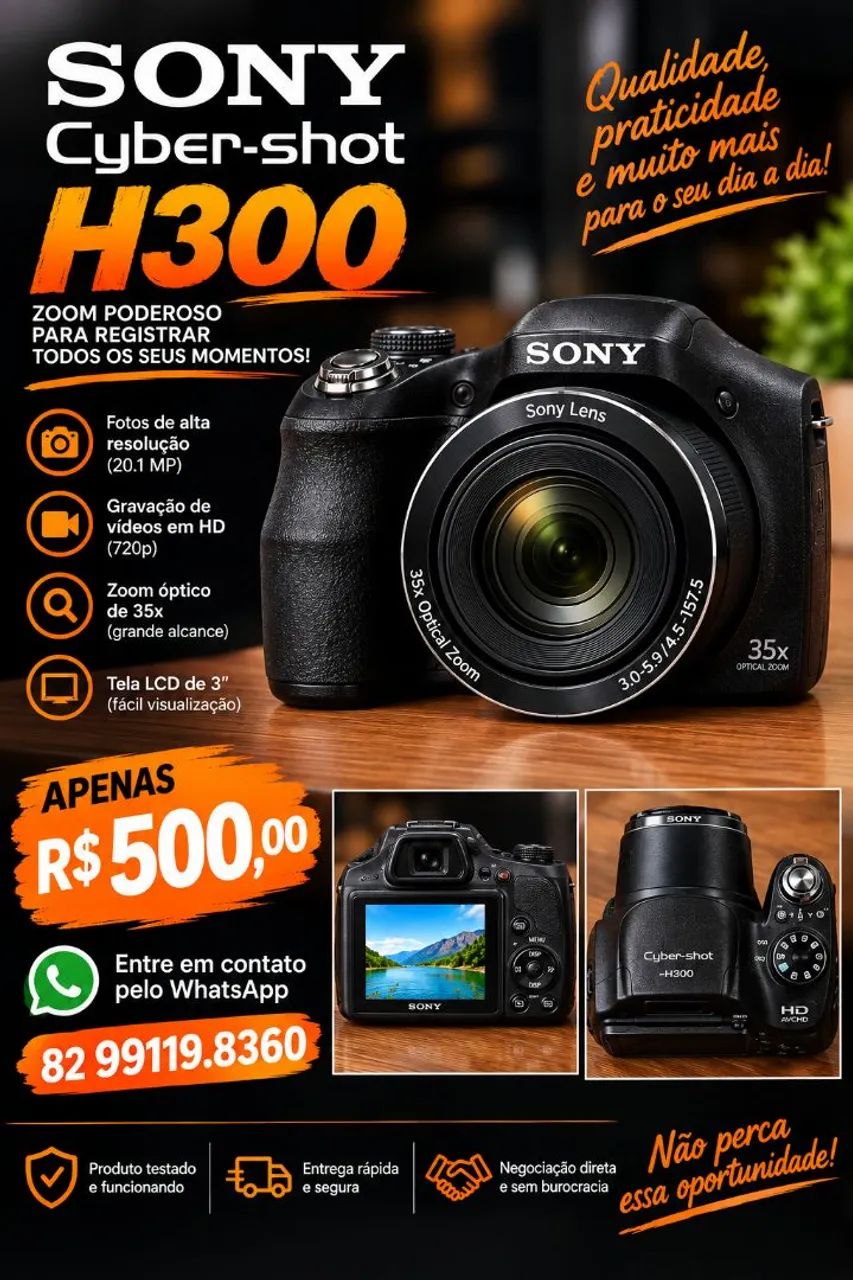 CAMERA SONY H300