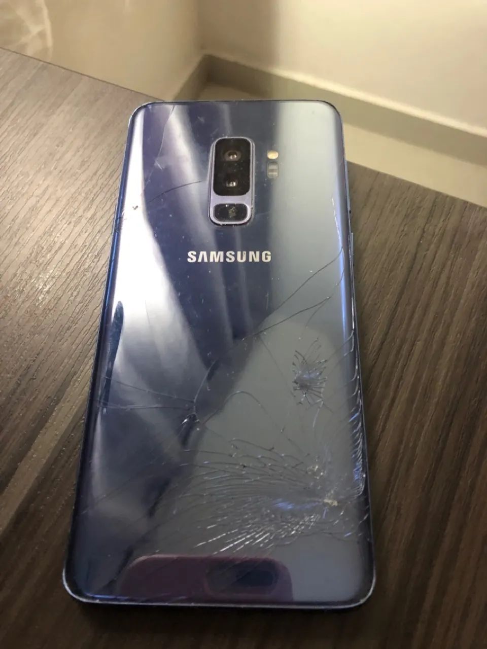 (Para Conserto e Peças) Smartphone Samsung Galaxy S9+ 128GB Azul