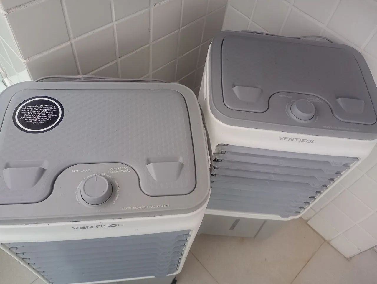 Climatizador, ventila, umidifica e climatiza. Novo  - Foto 2