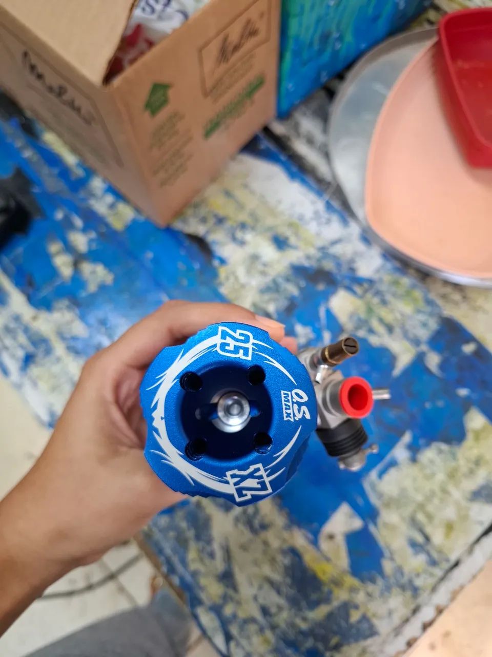 Motor a combustão para aeromodelo  - Foto 2