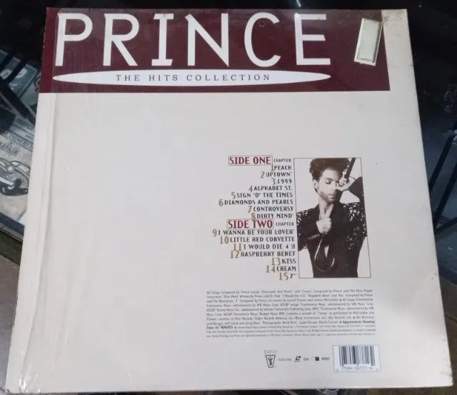 Laser Disc Prince - The Hits Collection - Importado USA - Foto 2