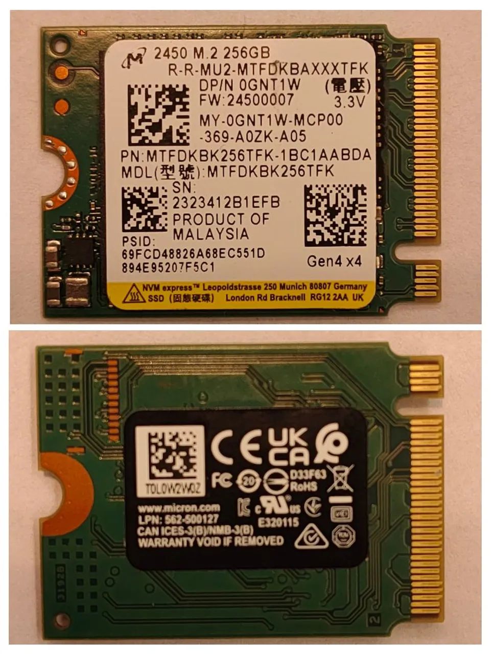 SSD M2 2230 256GB - Foto 2