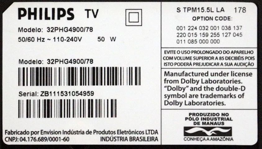 TV Philips 32" LED HD - 32PHG4900 - 2 HDMI + USB - Impecável - Foto 5