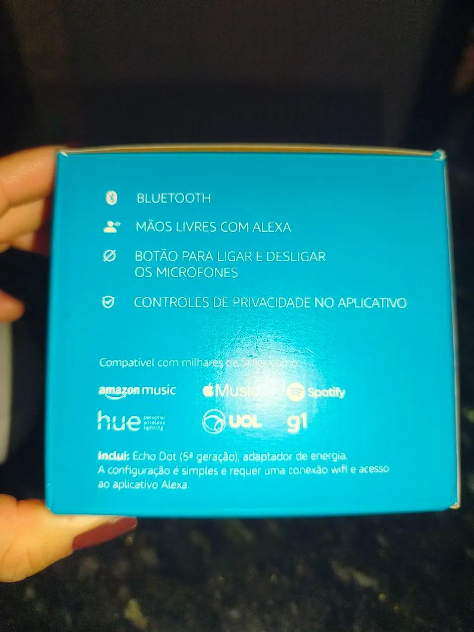Alexa echo dot 5° geração  - Foto 3
