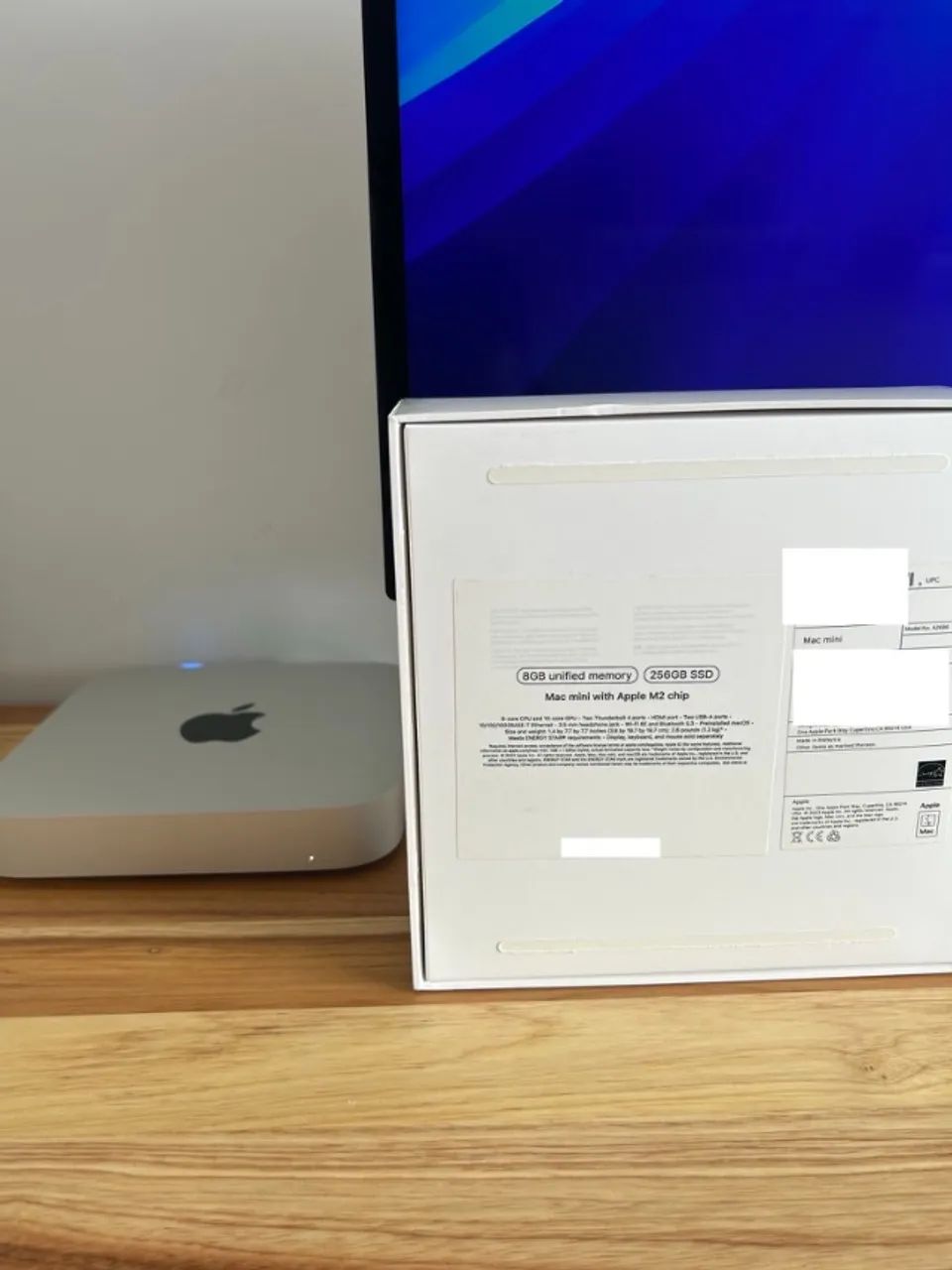 Mac mini Apple M2 - 8 GB - SSD 256 GB - com caixa original