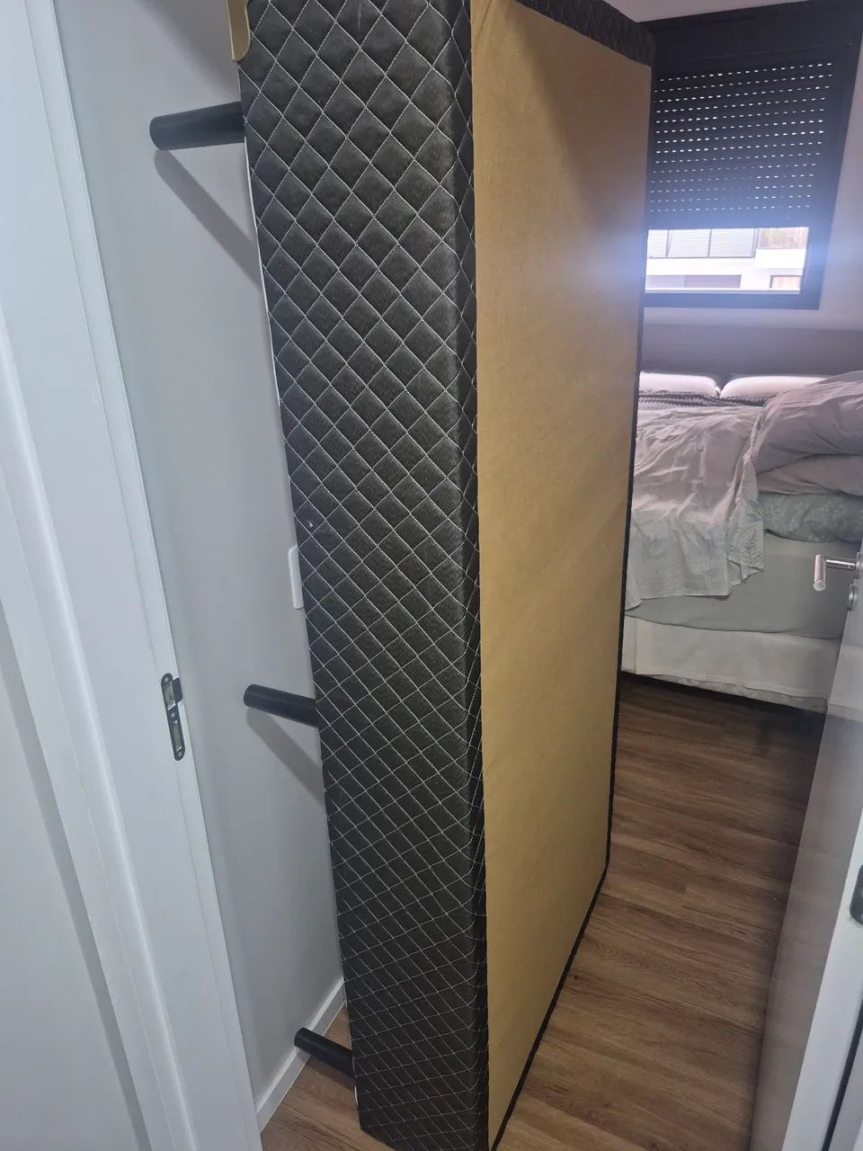 Cama solteiro colchão Ecoflex  - Foto 4