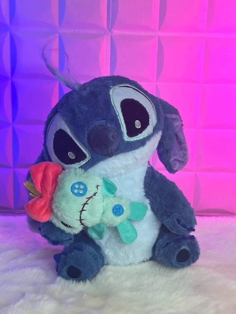 Pelúcia Stitch com Xepa - 26cm