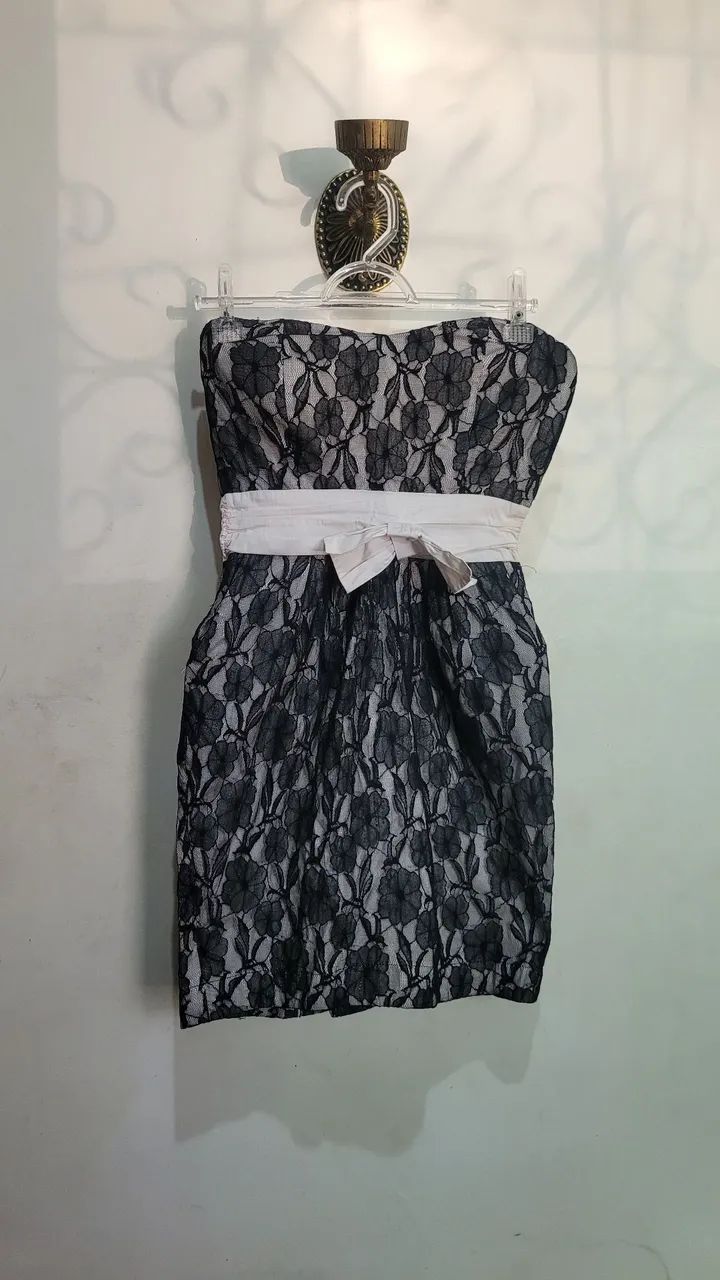 Vestido rendado