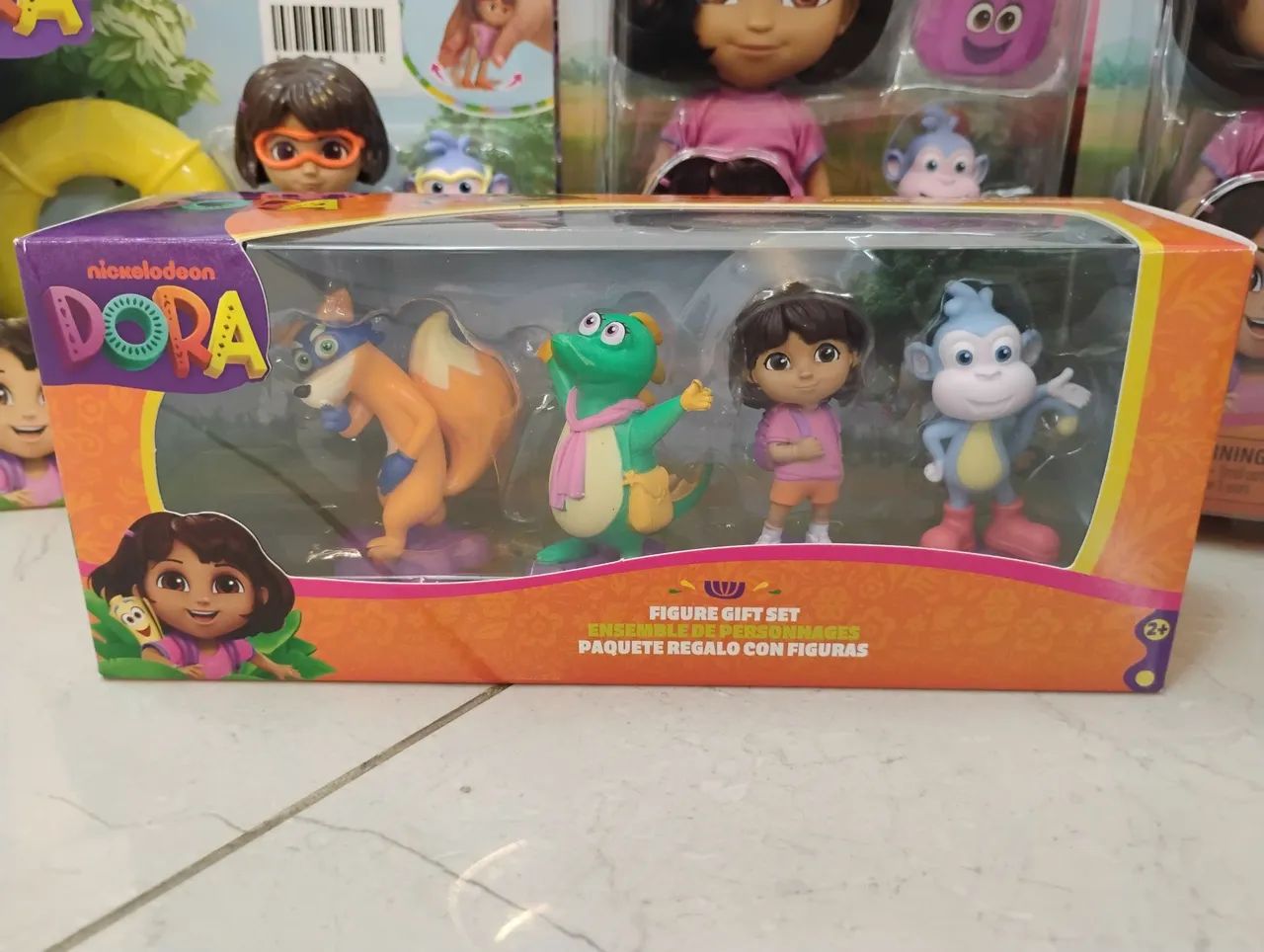 Kit Miniaturas Dora Aventureira e Amigos 
