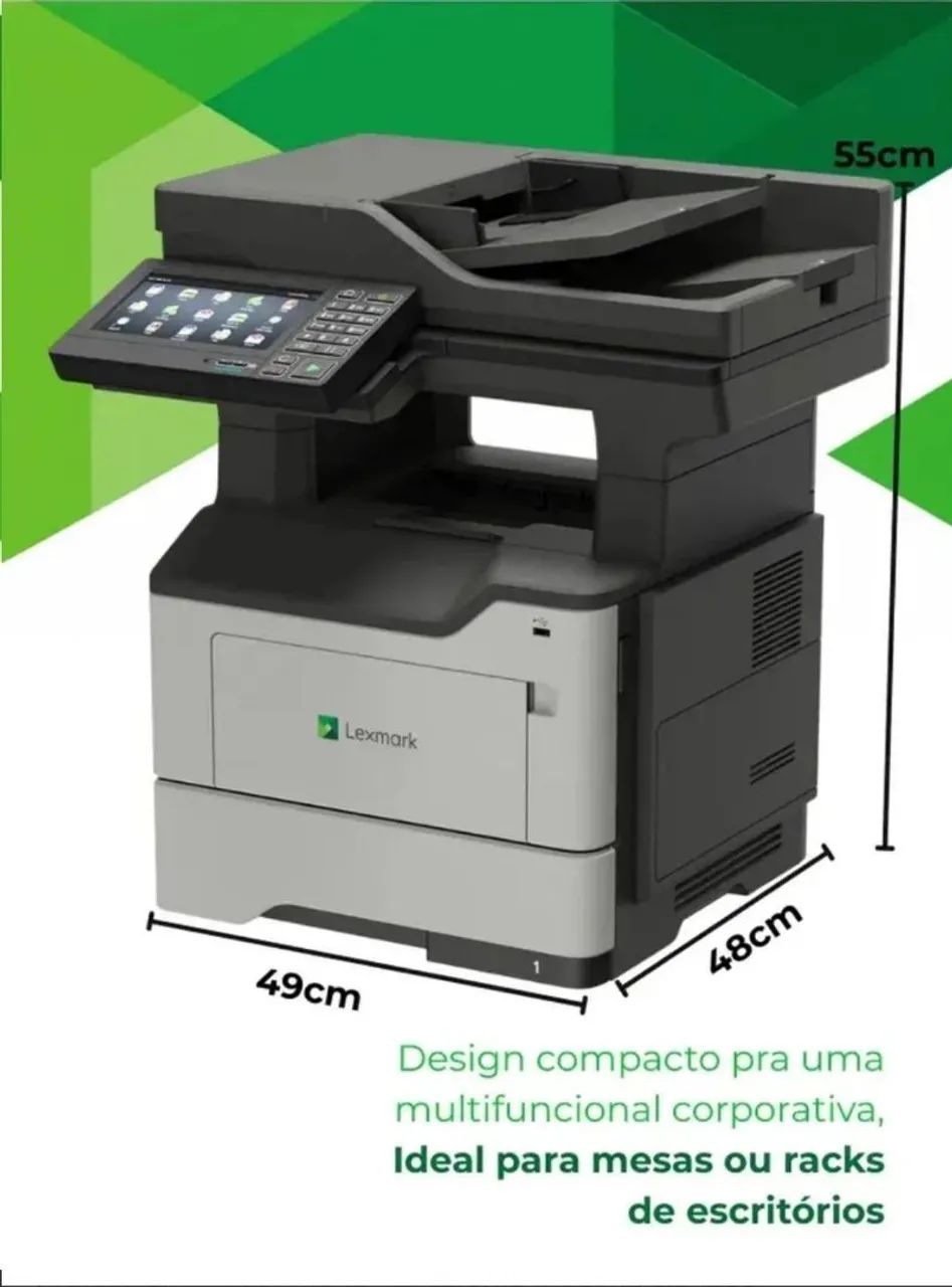 Impressora Lexmark ótima para escritório e quem trabalha com xerox - Foto 3