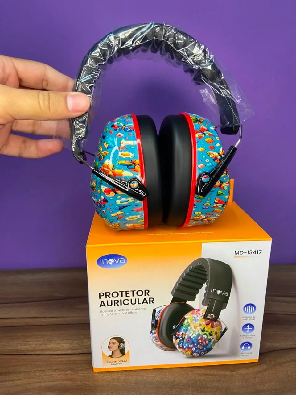 PROTETOR AURICULAR ADULTO INOVA MD-13417
