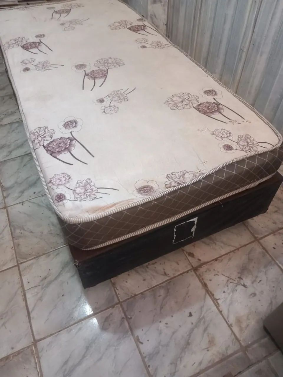 Cama Box de solteirão com colchão  - Foto 4