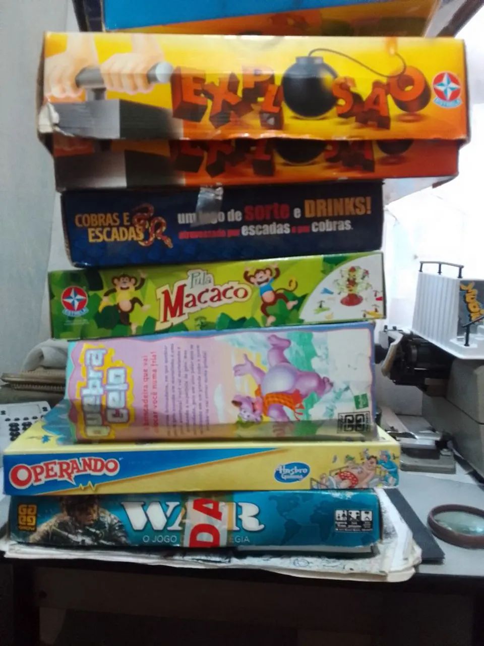 Jogos de tabuleiro lote 9 jogos completo - Foto 2