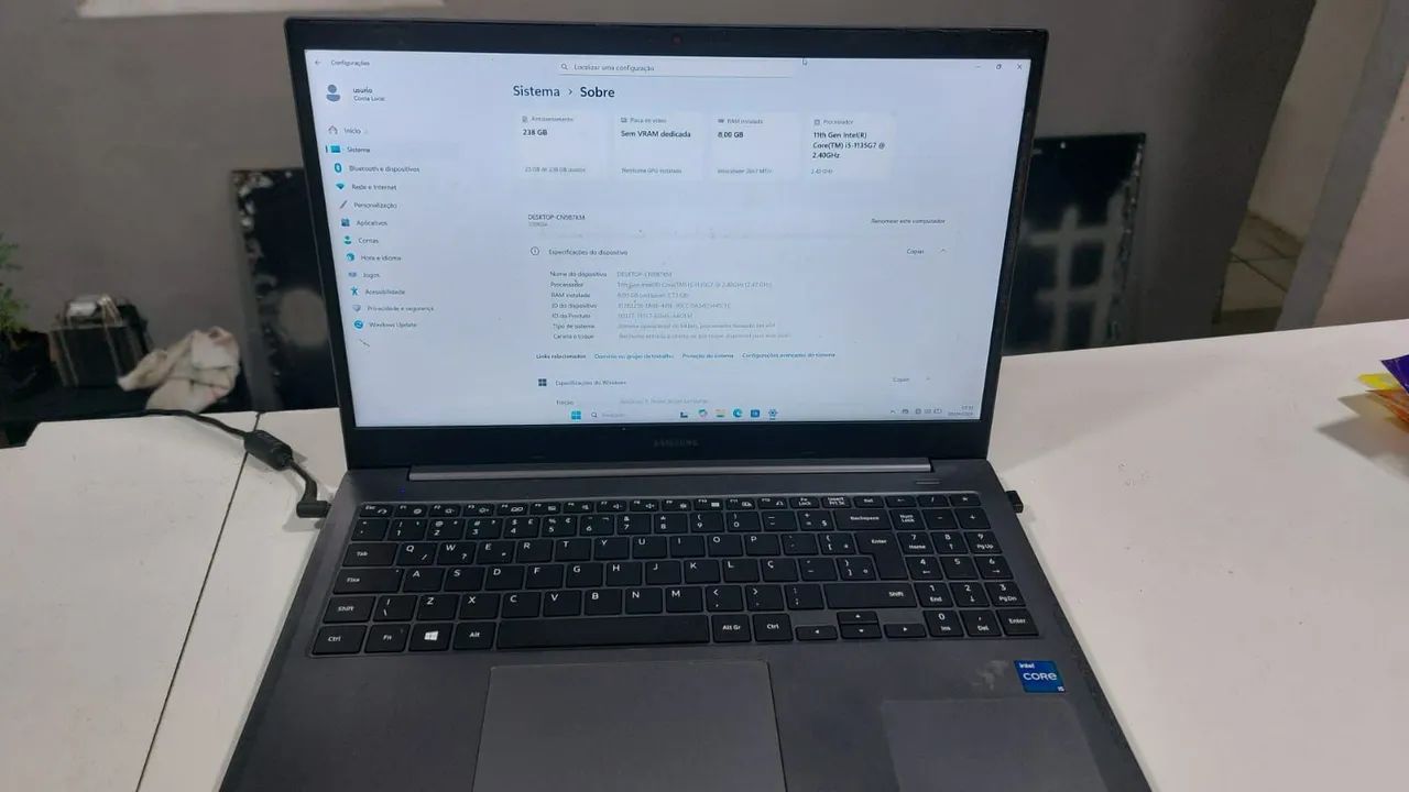 Notebook Samsung i5 11 geração  - Foto 3