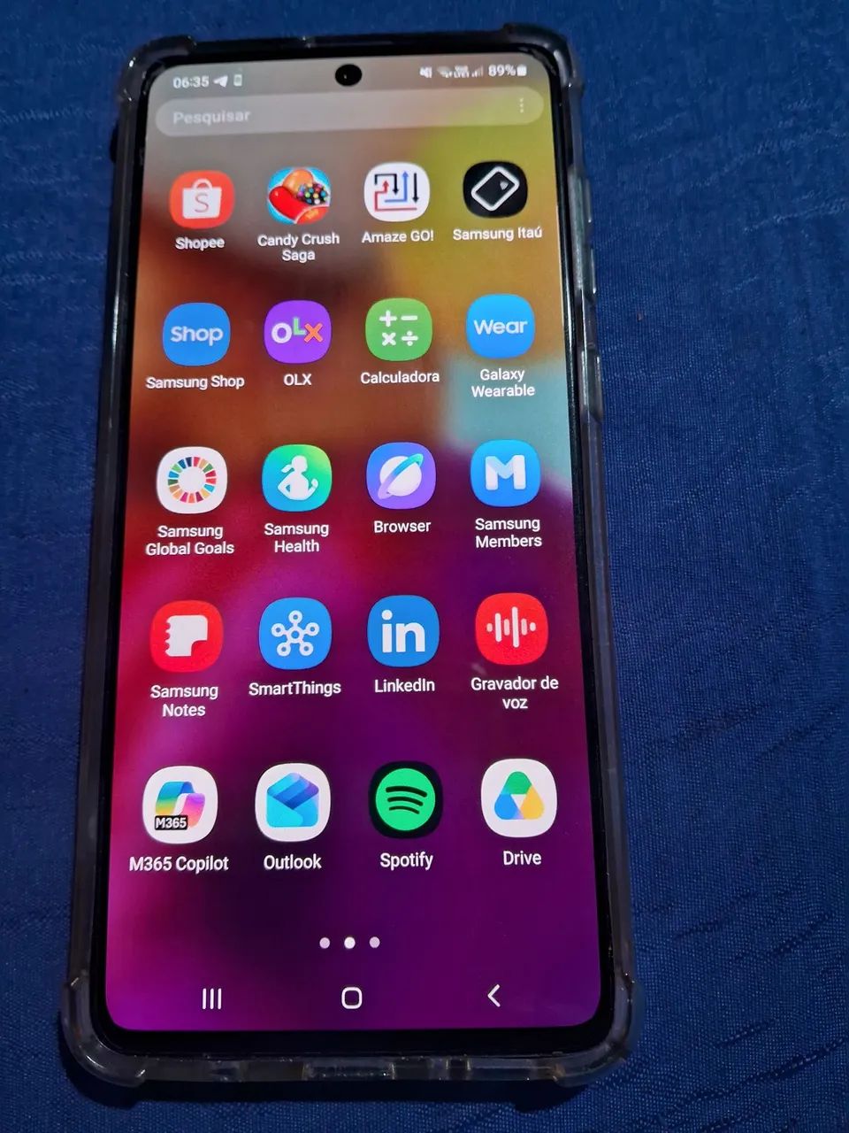 Vendo celular A 71 sem trinco e sem arranhão  - Foto 4