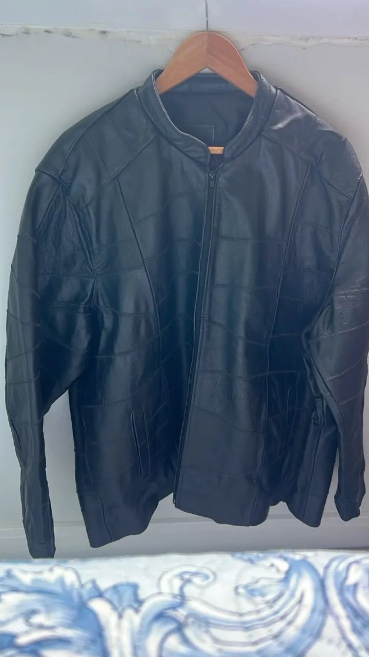 ? JAQUETA MASCULINA DE COURO