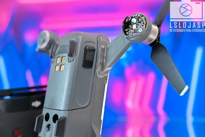 (Detalhe) Drone DJI Spark FHD, Anti-colisão, Modos Inteligentes - Foto 4
