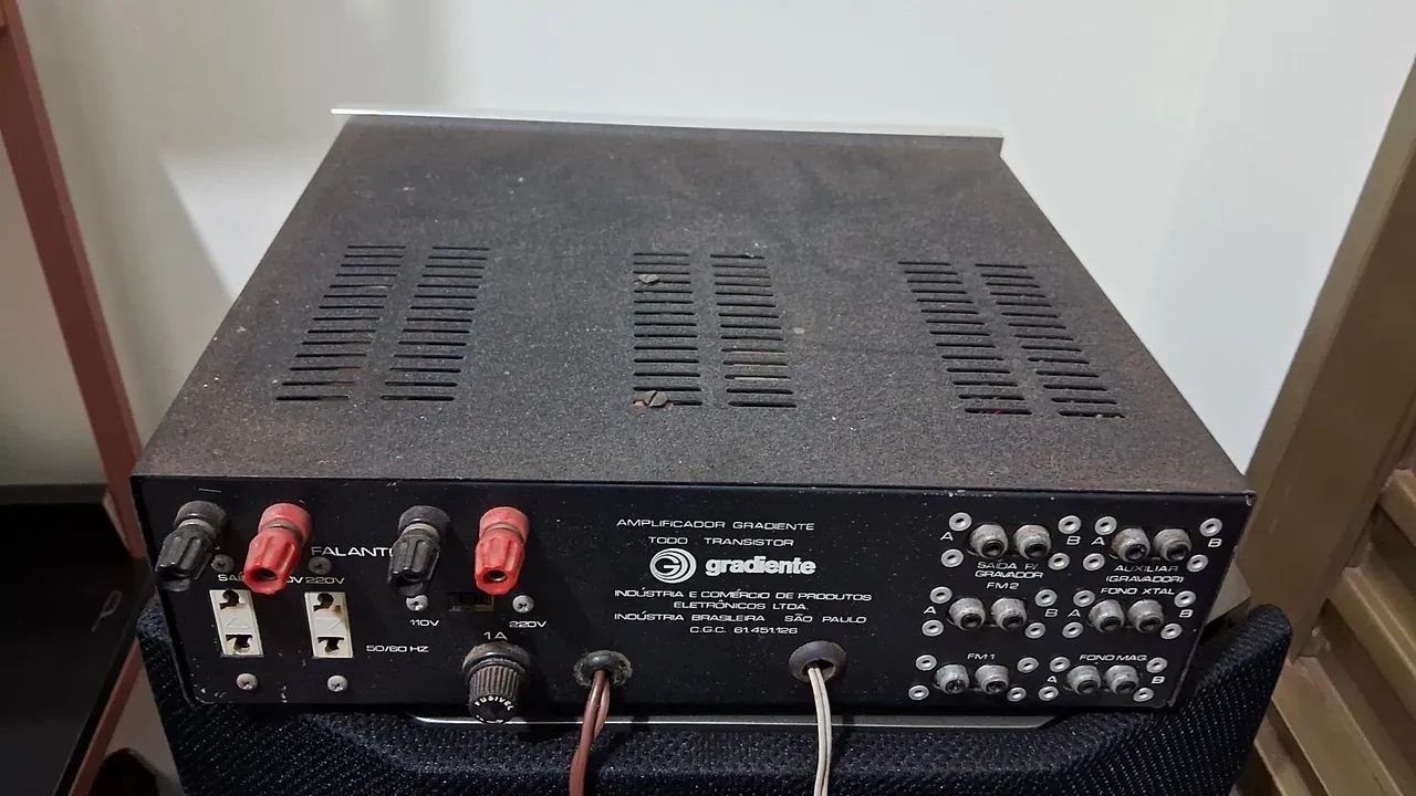 Amplificador gradiente transitor stereo 20s - Foto 3