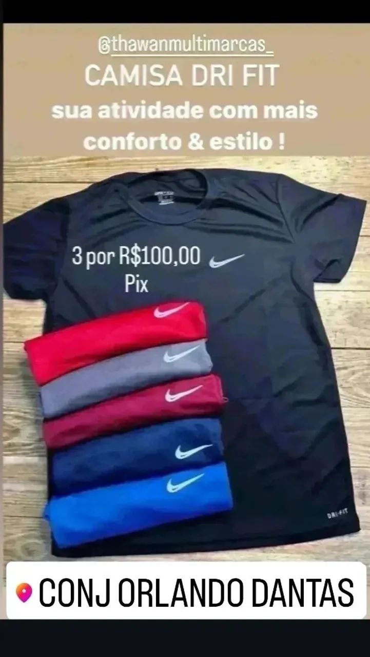 Camisa Dry-fit 